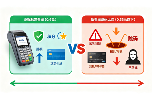 拉卡拉POS机费率