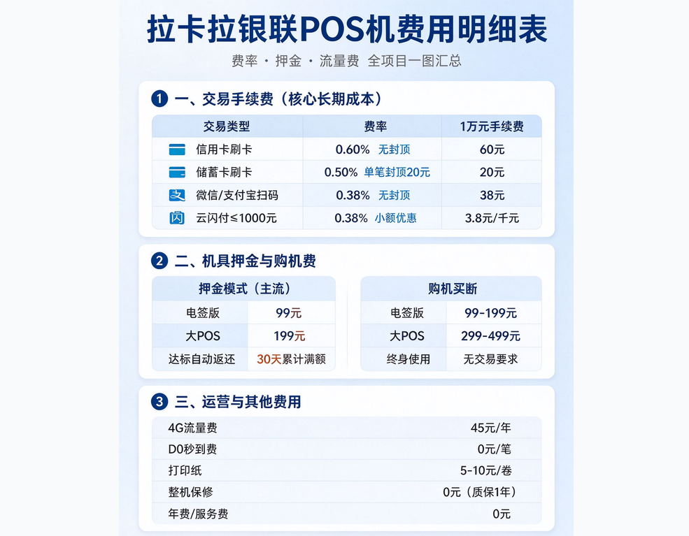 拉卡拉银联POS机